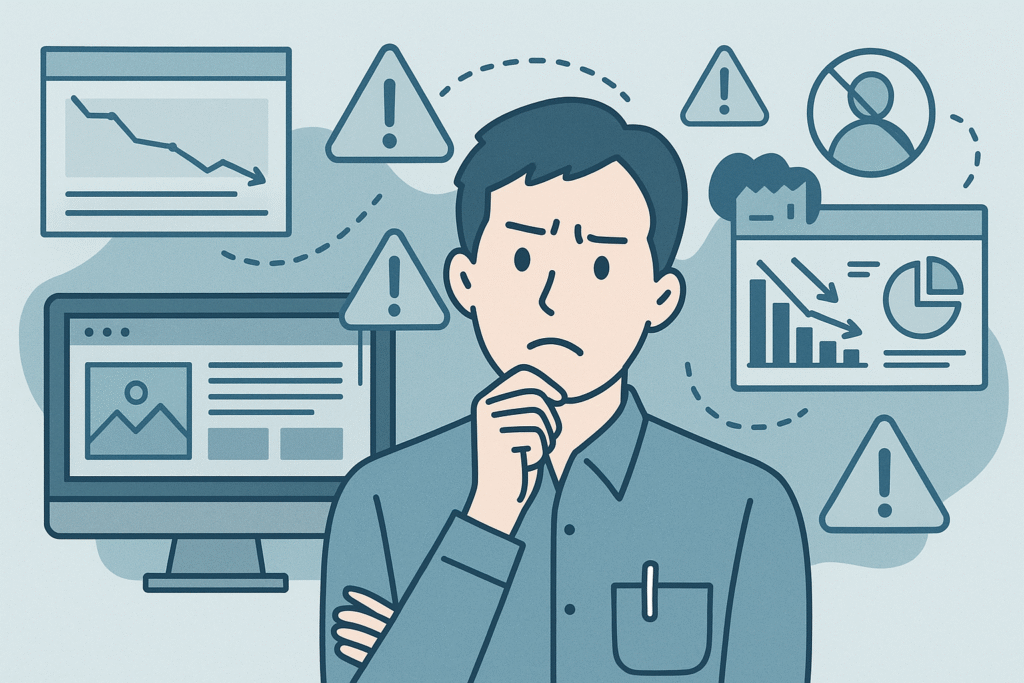 勘や経験に頼った属人的なWeb改善から脱却し、データに基づいた判断で成果を上げる方法を解説する記事のアイキャッチ画像