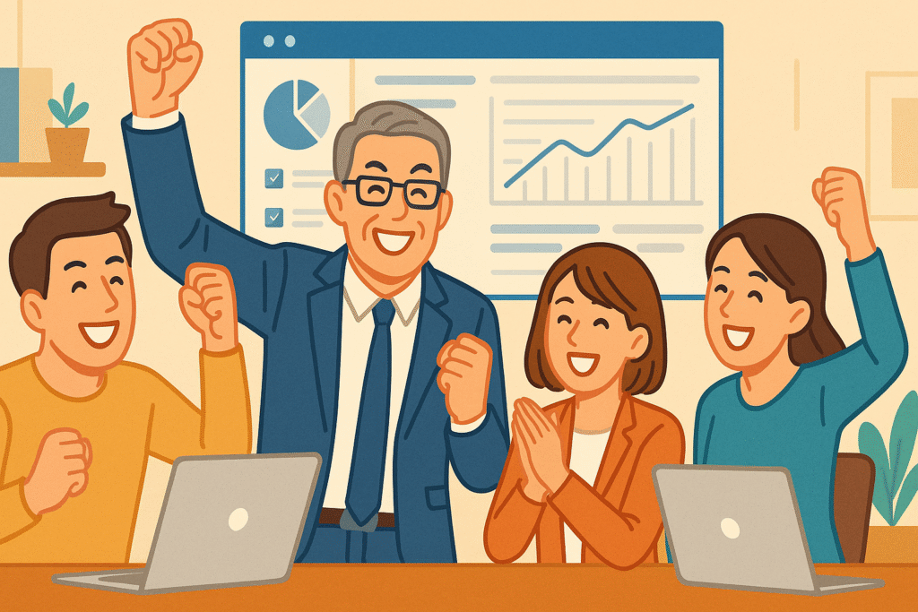 Web担当者が一人で抱え込みすぎている中小企業に向けて、チームで分担しながら無理なくWeb内製化を進める方法を解説する記事のアイキャッチ画像